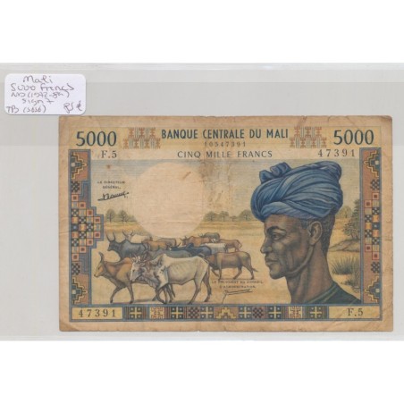 Mali - 5000 Francs - ND 1972-84 - TB