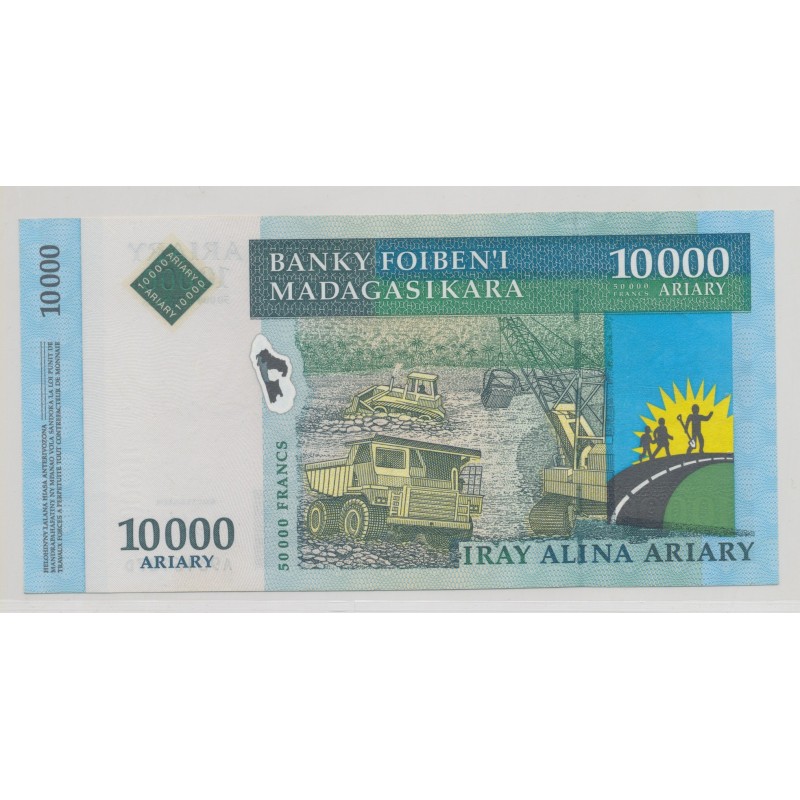 Madagascar - 50000 Francs-10000 Ariary - ND 2003 - SPL