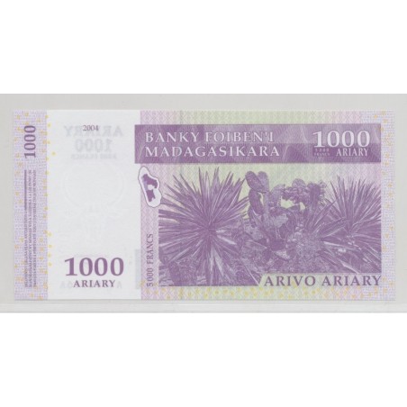 Madagascar - 5000 Francs-1000 Ariary - ND 2003 - Neuf