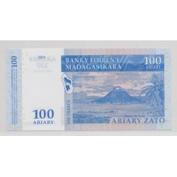 Madagascar - 500 Francs-100 Ariary - 2004 - Neuf 2
