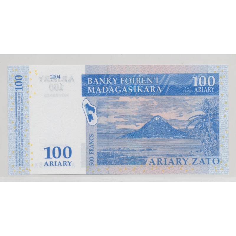 Madagascar - 500 Francs-100 Ariary - 2004 - Neuf