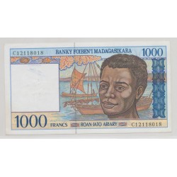 Madagascar - 1000 Francs-200 Ariary - ND 1994 - SPL