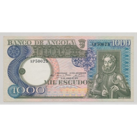 Angola - 1000 Escudos 1973 - SPL