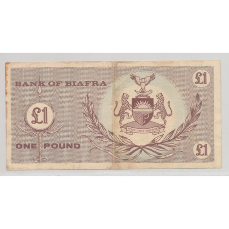 Biafra - 1 Pound - ND 1967 - TTB