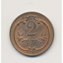 Autriche - 2 Heller - 1914 2