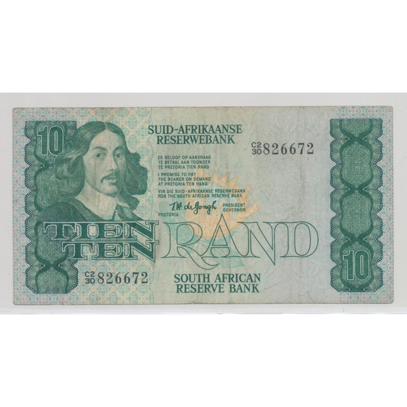 Afrique du sud - 10 Rand - ND 1985-90 - TTB