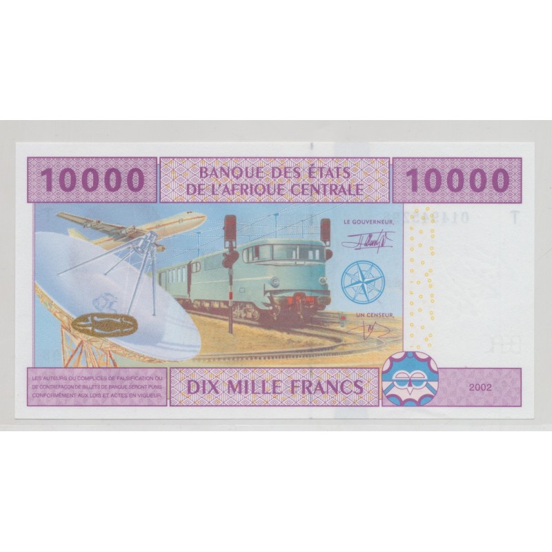 Afrique Centrale - 10.000 Francs 2002 - T Togo - Neuf