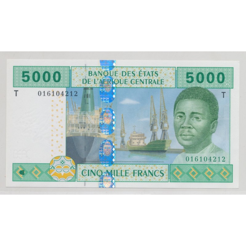 Afrique Centrale - 5000 Francs 2002 - T Togo - Neuf