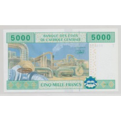 Afrique Centrale - 5000 Francs 2002 - T Togo - Neuf 2