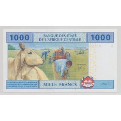 Afrique Centrale - 1000 Francs 2002 - A Gabon - Neuf 2