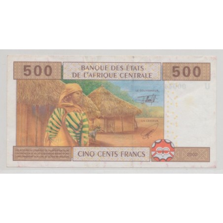 Afrique Centrale - 500 Francs 2002 - U Cameroun - TTB