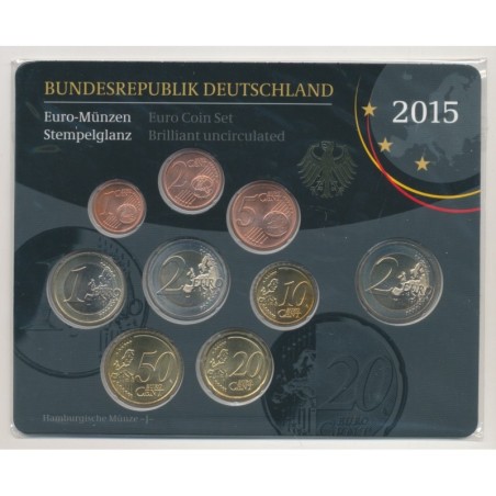 Coffret BU Allemagne 2015 - Lettre J