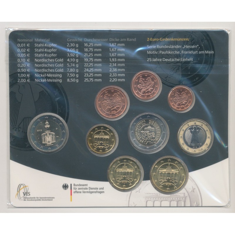 Coffret BU Allemagne 2015 - Lettre J