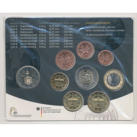 Coffret BU Allemagne 2015 - Lettre J