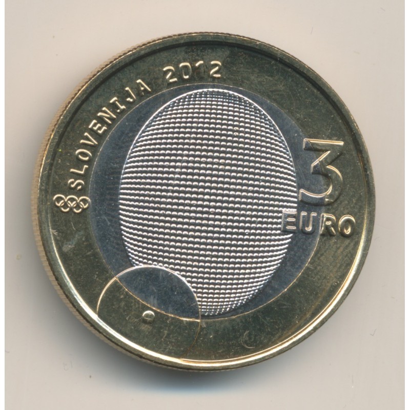 3€ Slovénie 2012 - Première médaille d'or olympique