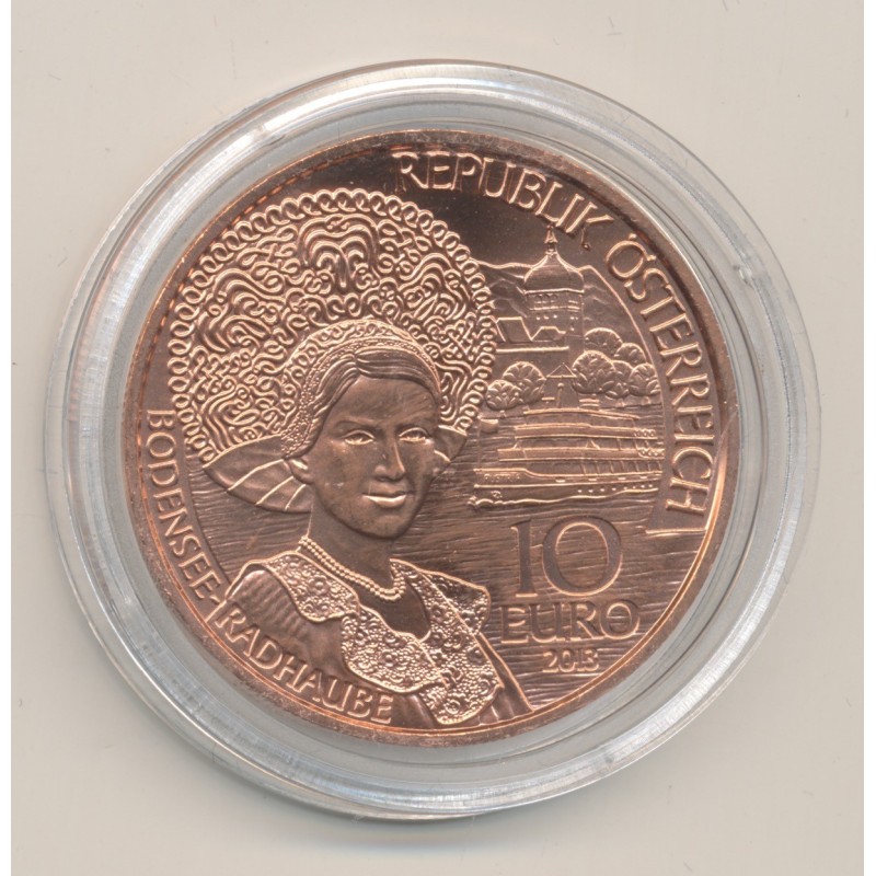 Autriche - 10 Euro 2013 - cuivre