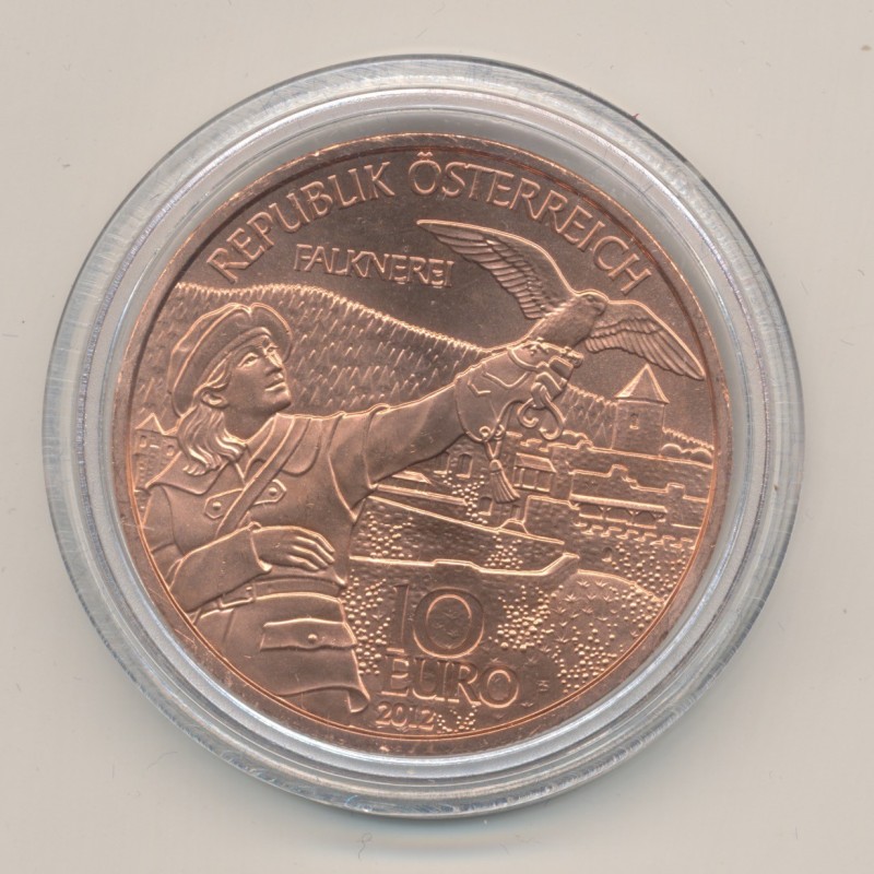 Autriche - 10 Euro 2012 - cuivre