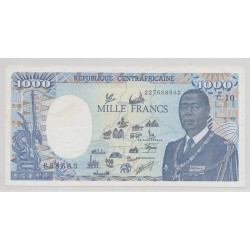 République Centrafricaine - 1000 Francs - 1.01.1990 - TTB+