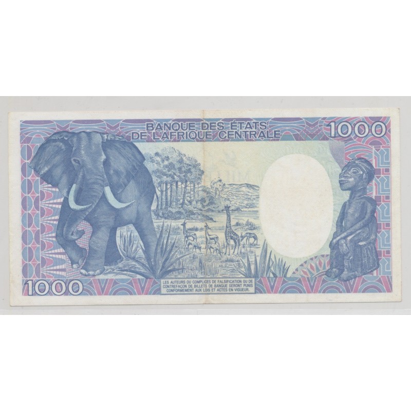 République du Tchad - 1000 Francs - 1.01.1985 - SUP