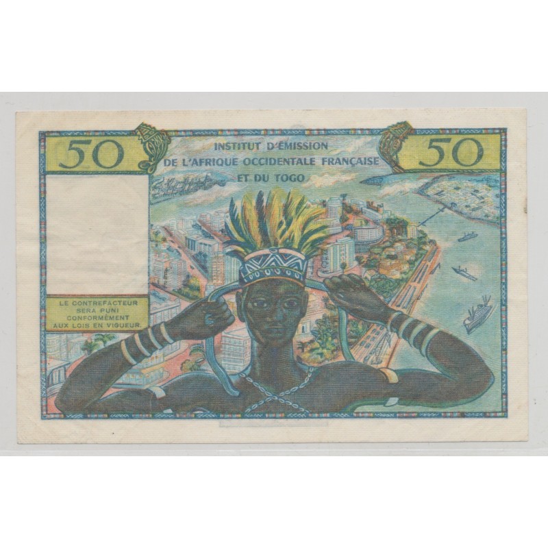 Afrique Occidentale et Togo - 50 Francs - ND 1956 - TTB