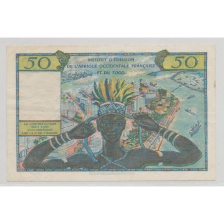 Afrique Occidentale et Togo - 50 Francs - ND 1956 - TTB