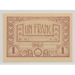 Afrique occidentale Française - 1 Franc 1944 - marron - NEUF 2