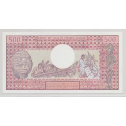Congo - 500 Francs - 1.06.1981 - SUP 2