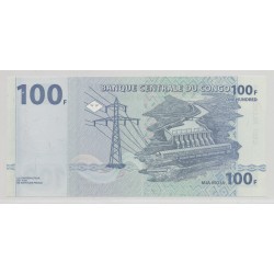 Congo - 100 Francs - 4.01.2000 - Neuf 2