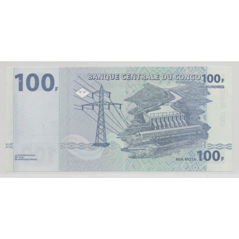 Congo - 100 Francs - 4.01.2000 - Neuf