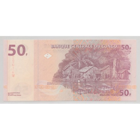 Congo - 50 Francs - 4.01.2000 - Neuf