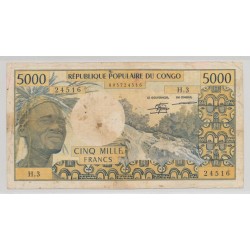 Congo - 5000 Francs - ND 1978 - TB