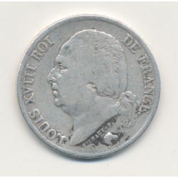 Louis XVIII - 2 Francs - 1817 A Paris - B/TB
