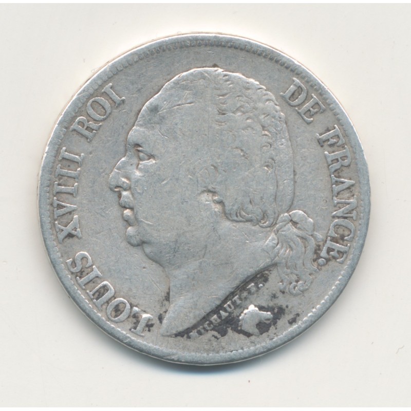 Louis XVIII - 2 Francs - 1817 A Paris - B/TB