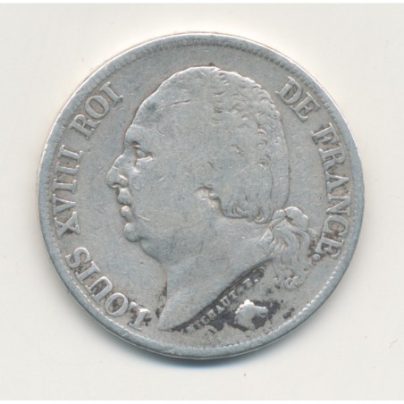 Louis XVIII - 2 Francs - 1817 A Paris - B/TB
