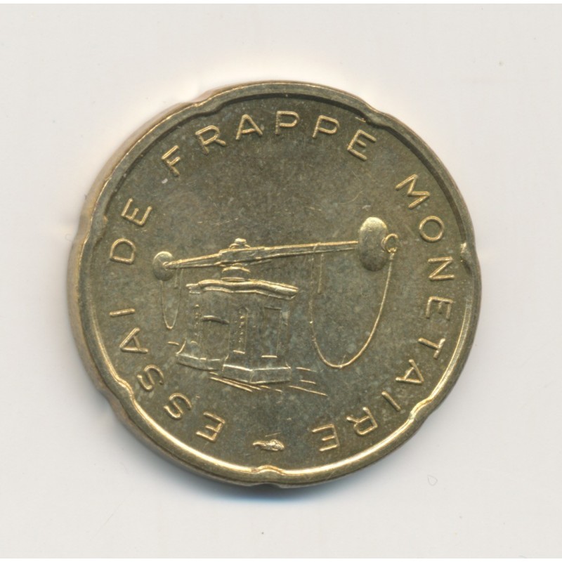 Essai de frappe Pessac - Module 20 Centimes Euro - SPL