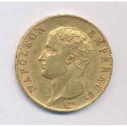 Napoléon empereur - 20 Francs - AN 13 A Paris - TTB