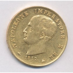 Italie - 40 Lires 1812 M Milan - 1812/180 - Napoleone imperatore - SUP