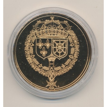 Médaille - Henri IV - Collection Rois de France - vermeil 