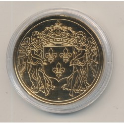 Médaille - Louis XIII - Collection Rois de France - vermeil  2