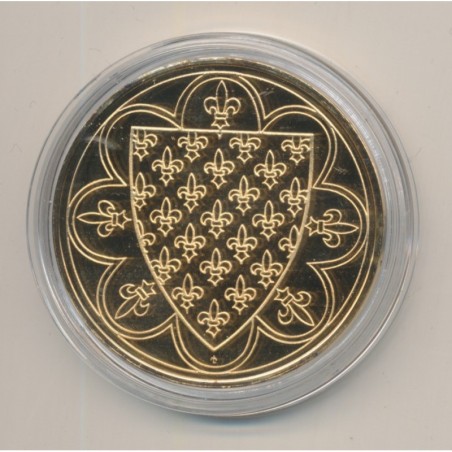 Médaille - Philippe VI - Collection Rois de France - vermeil 