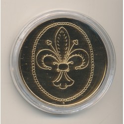 Médaille - Philippe II - Collection Rois de France - vermeil  2