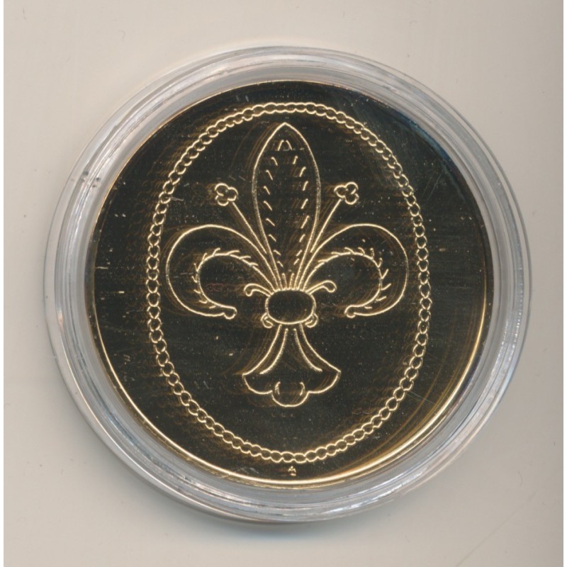 Médaille - Philippe II - Collection Rois de France - vermeil 
