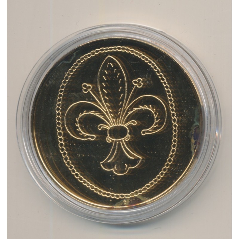 Médaille - Philippe II - Collection Rois de France - vermeil 