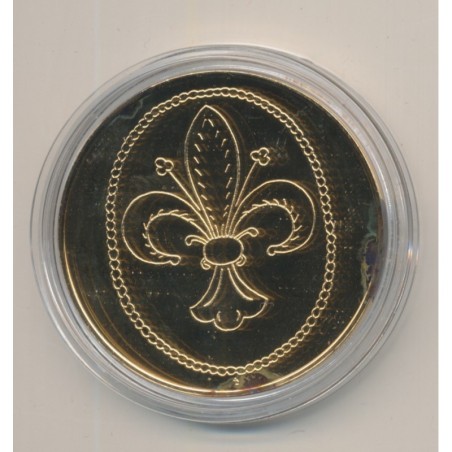 Médaille - Philippe II - Collection Rois de France - vermeil 