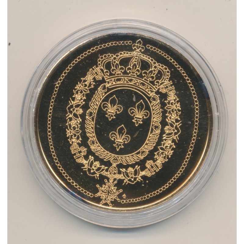 Médaille - Louis XVI - Collection Rois de France - vermeil 