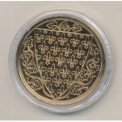 Médaille - Philippe III - Collection Rois de France - vermeil  2
