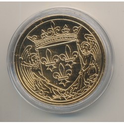 Médaille - Louis XI - Collection Rois de France - vermeil  2