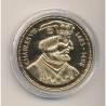 Médaille - Charles VIII - Collection Rois de France - vermeil 