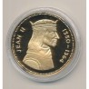 Médaille - Jean II - Collection Rois de France - vermeil 
