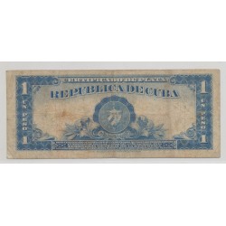 Cuba - 1 Peso 1943 - TB 2